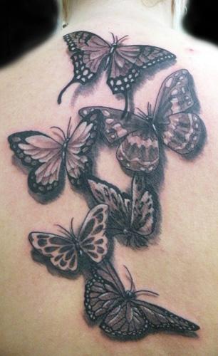Tattoos - buterflys - 60035